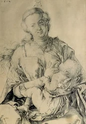 Virgin Mary suckling the Christ Child, 1512